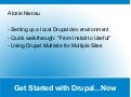 Drupal Now! - Introduction to Drupal
