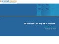 Drupal Business Summit - making your sites mobile accessible, four methods