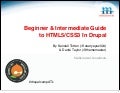 Beginner & Intermediate Guide to HTML5/CSS3 In Drupal