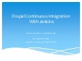 Drupal Continuous Integration with Jenkins - The Basics