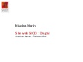 Site web SICD : Drupal