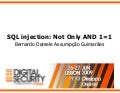 SQL injection: Not Only AND 1=1 (updated)