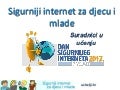 Predavanje o sigurnijem internetu za djecu i mlade-2012