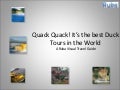 World&rsquo;s Best Duck Tours
