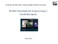 Mobile Development Outsourcing in the Netherlands