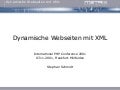 Dynamische Websites mit XML
