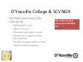 D’youville college & scvngr