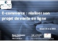 Ecommerce - reussir votre projet de vente en ligne - 21052013