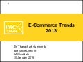 E-Commerce Trends 2013