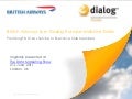 E-dialog British Airways Mobilising Data 