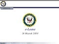 E leave brief - general - 24 mar 10