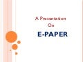 E paper