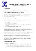 E Safety Policy Mar 09 Draft 1.2