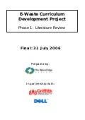 E waste literature review - final