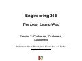 Engr245 session 03 customers