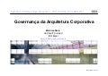 Governança da Arquitetura Corporativa