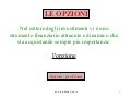 Appunti di Elaborazione automatica dei dati: opzioni