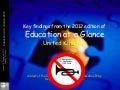 Key findings from the 2012 edition of  Education at a Glance - United Kingdom