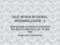 Tim Andrews East Agrica Regional Working Group  #BeatingFamine
