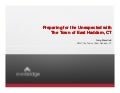 Preparing for the Unexpected with The Town of East Haddam, CT