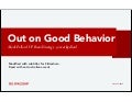 New ideas need new behaviors - a behavioral focus on innovation