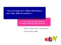 Case Study : eBay Partner Network's Quality Click Pricing Exposed