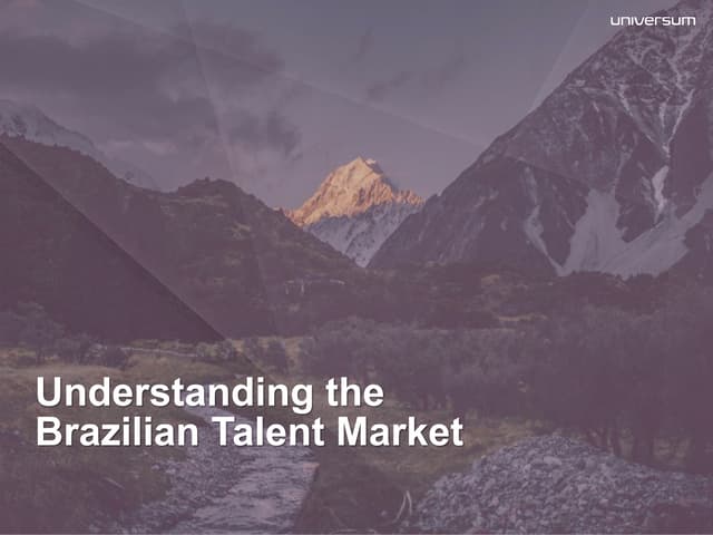 Talent Trends in Brazil