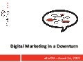 Digital Marketing in a Downturn - eBizITPA Presentation