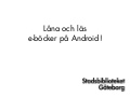 E-böcker i en Android