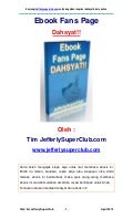 Ebook fans page dahsyat!!