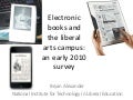 Ebooks: an early 2010 sketch