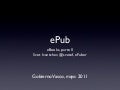 Libros electrónicos II - ePub