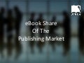 eBook share of the publishing market
