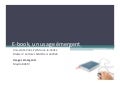 L'e-book, un usage émergent