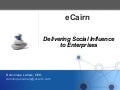eCairn, Social Media Marketing Platform