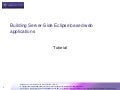 Building Server-Side Eclipse based web applications 2010