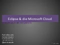 Eclipse & die Microsoft cloud