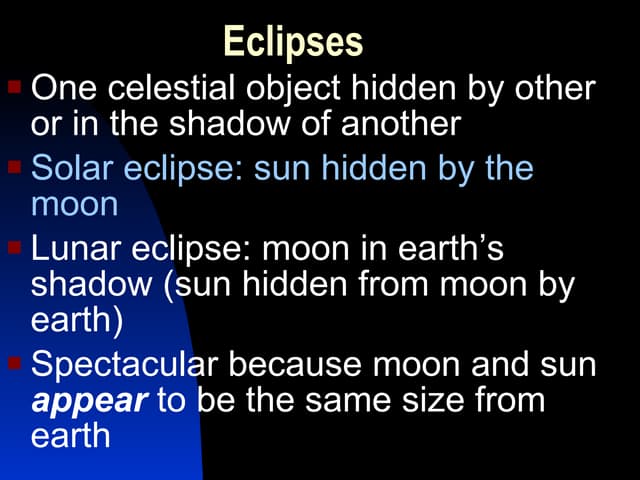 8th grade-Ch. 1 Sec. 3 Phases, Eclipses, and Tides