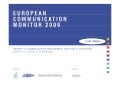 European Communication Monitor 2009 - ECM 2009 - Results