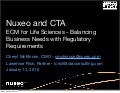 ECM For Life Sciences - Nuxeo And CTA