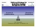 ECM Strategy Development