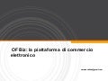 OFBIz: la piattaforma di commercio elettronico