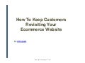 Ecommerce Marketing Strategies