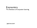 Economics of Corporate Learning