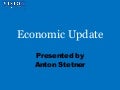 Economic update For Washington State and the Puget Sound Region