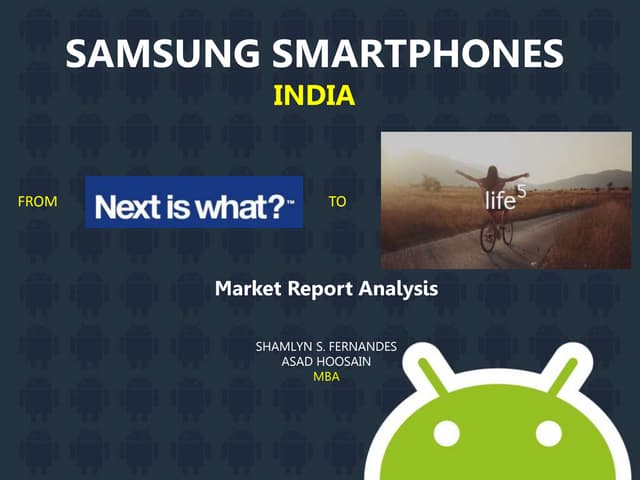 SAMSUNG INDIA SMARTPHONES