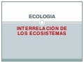 Ecosistemas y nivles troficos