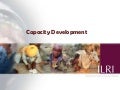 Capacity development