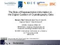 The Role of OAIS Representation Information in the Digital Curation of Crystallography Data