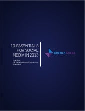 Edelman 2013 Social Media Trends Wh...